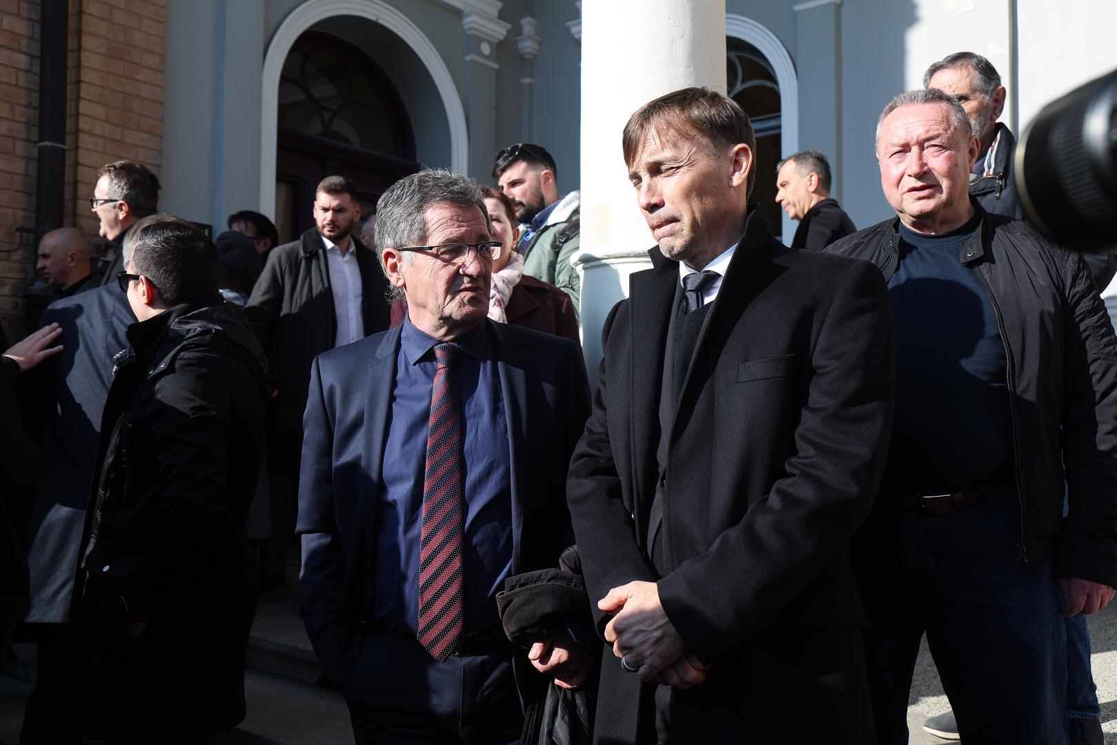 15.02.2023., Zagreb - Posljednji ispracaj Miroslava Cire Blazevica u Aleji velikana na groblju Mirogoj. Photo: Luka Stanzl/PIXSELL