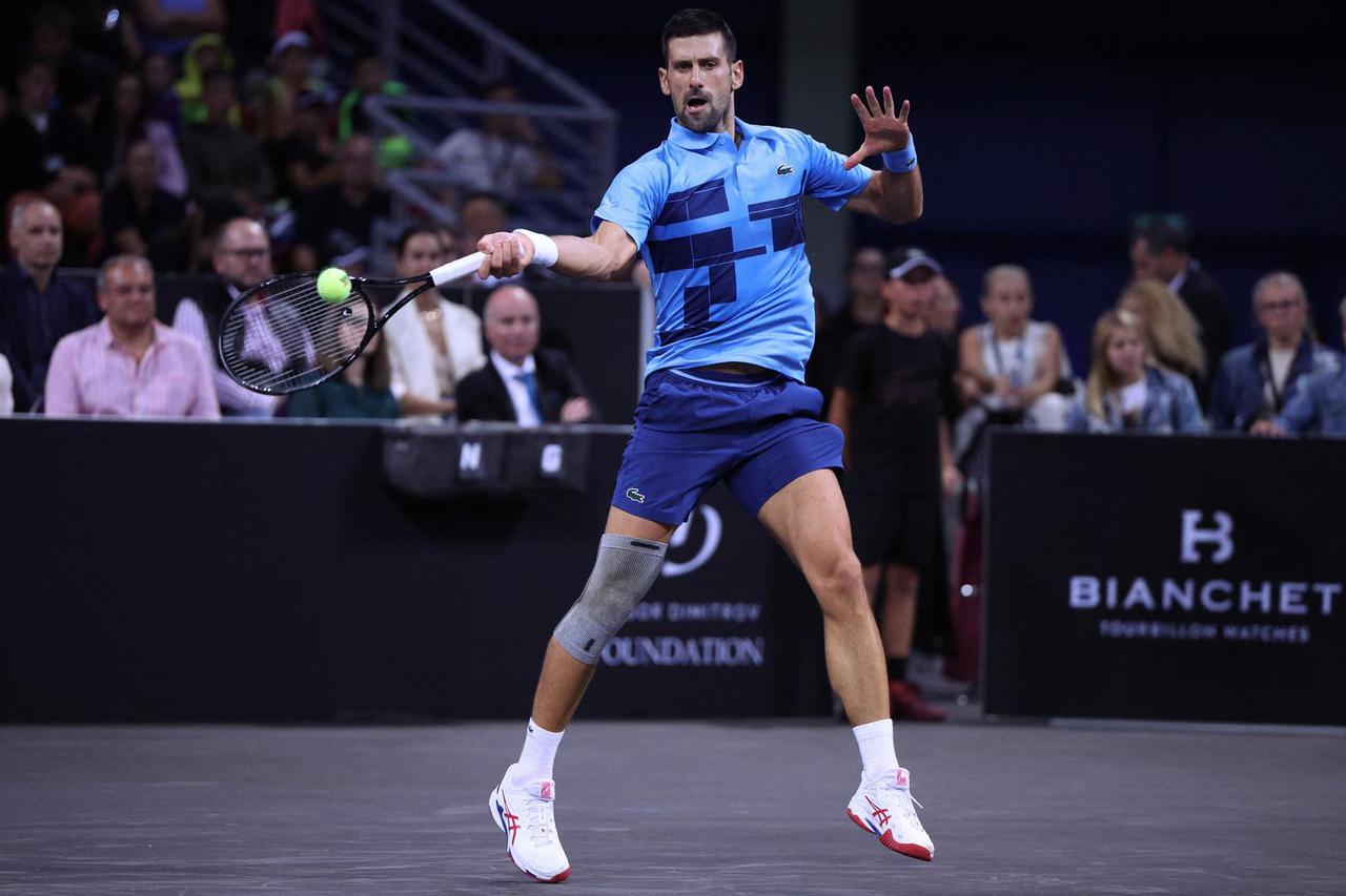 Exhibition Match - Grigor Dimitrov v Novak Djokovic