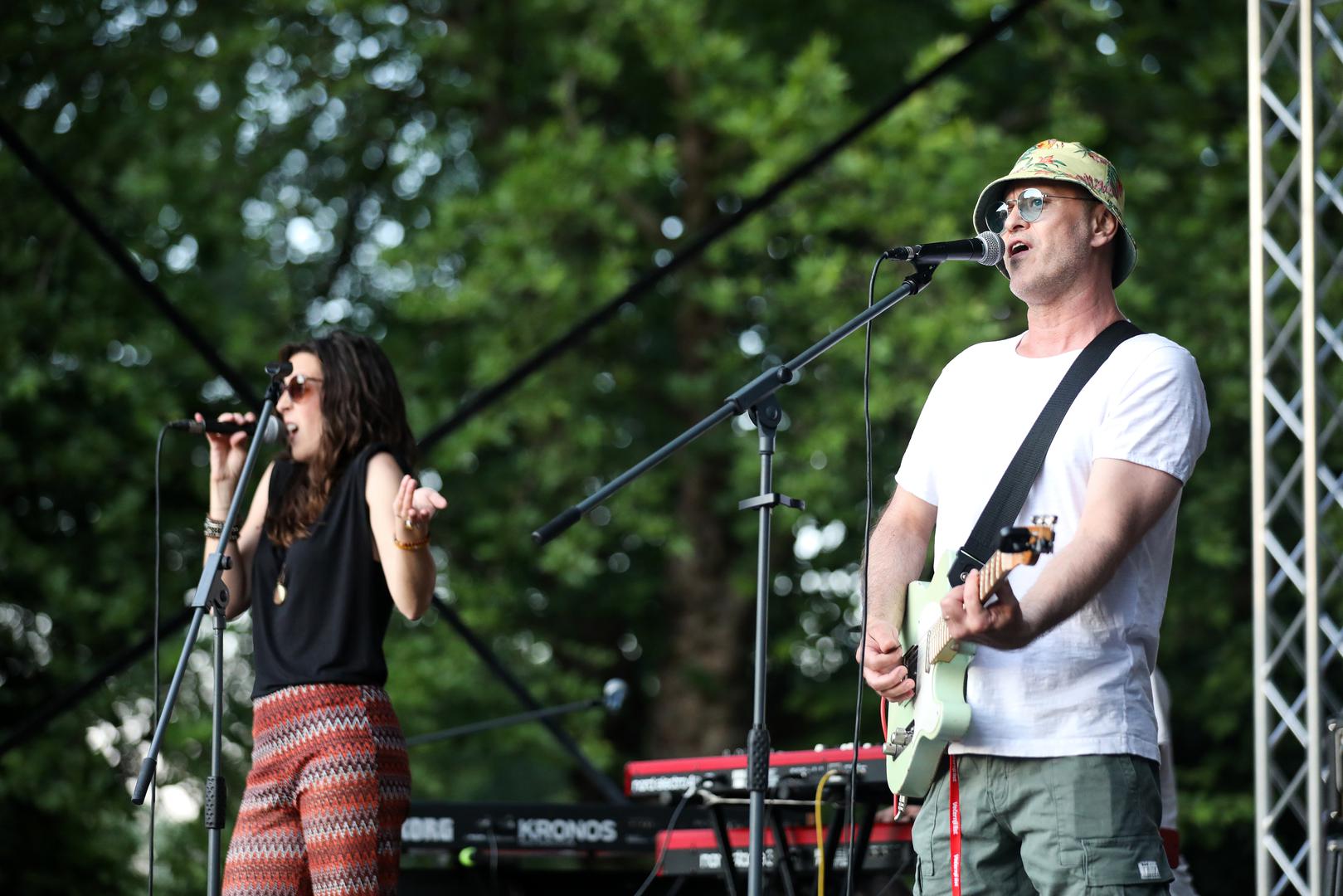 11.06.2022., Samobor - Vecernjakova biciklijada. Koncert Detour.  Photo: Emica Elvedji/PIXSELL