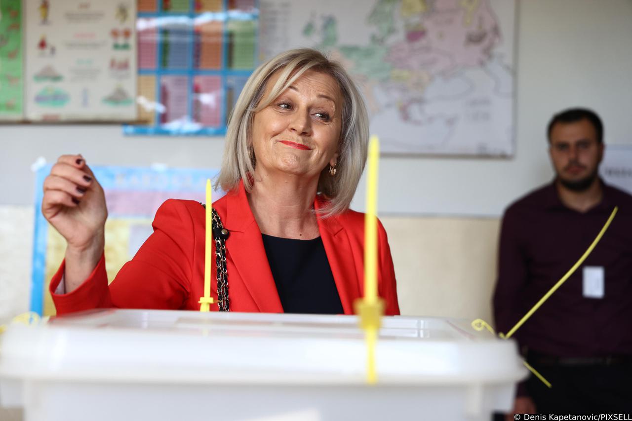 Livno: Borjana Kršto glasovala na Općim izborima