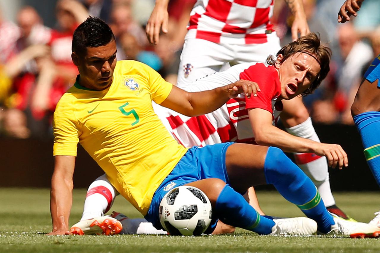 Modrić Casemiro Hrvatska Brazil