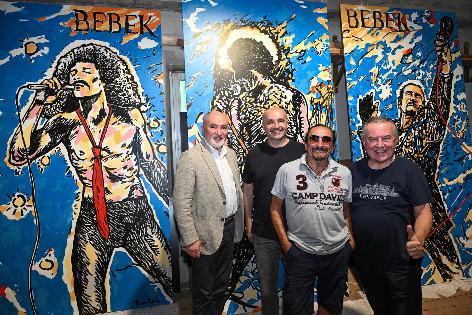 U Jadran filmu u Zagrebu predstavljen je mural posvećen Željku Bebeku.