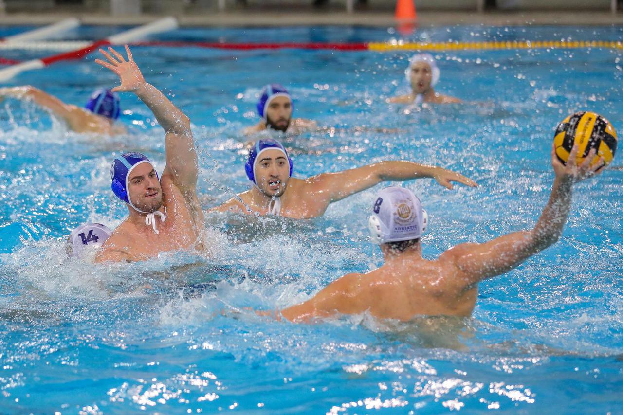 Dubrovnik: Utakmica polufinala doigravanja Hrvatske lige između vaterpolista Jug Adriatic osiguranje i Mladosti