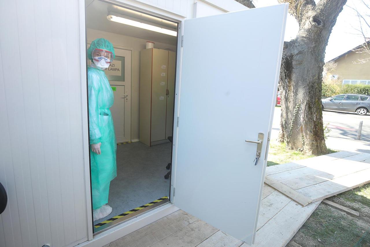 Mobilni kontejneri u kojima se građani mogu testirati na koronavirus