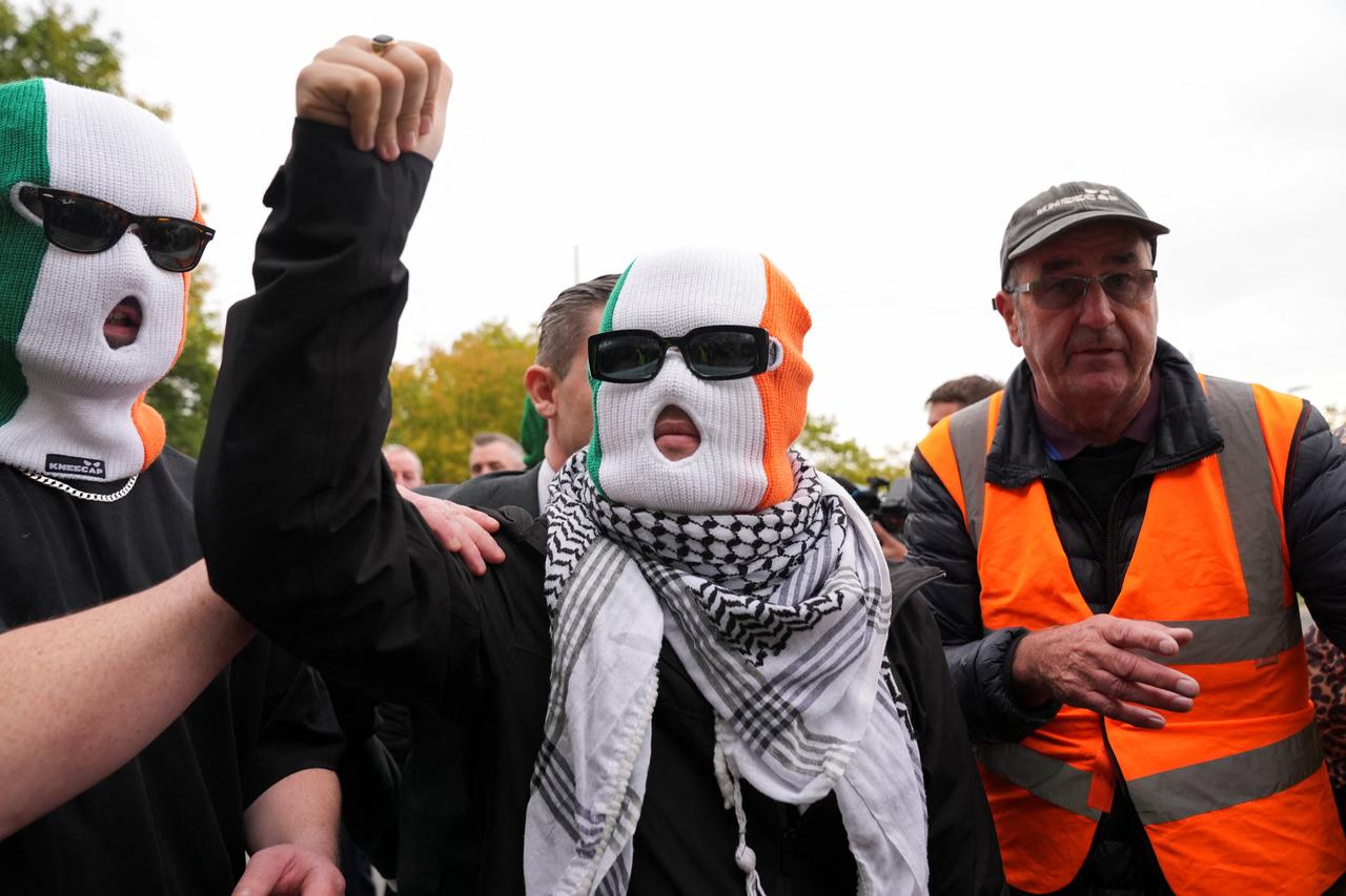 Member of Irish rap group Kneecap in UK court on terrorism charge