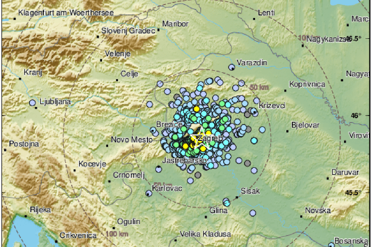 Potres kod Markuševca
