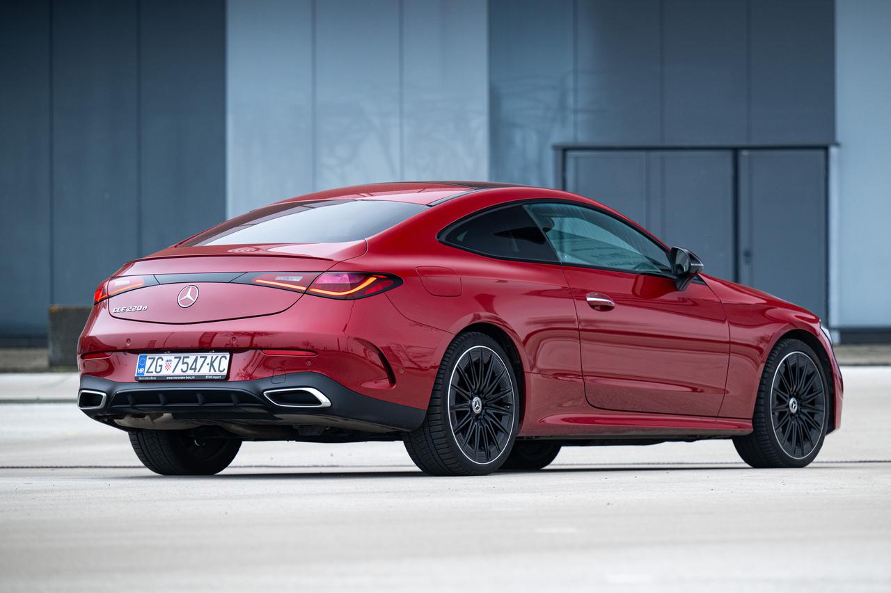 Zagreb: Test automobila Mercedes CLE 220d Coupe