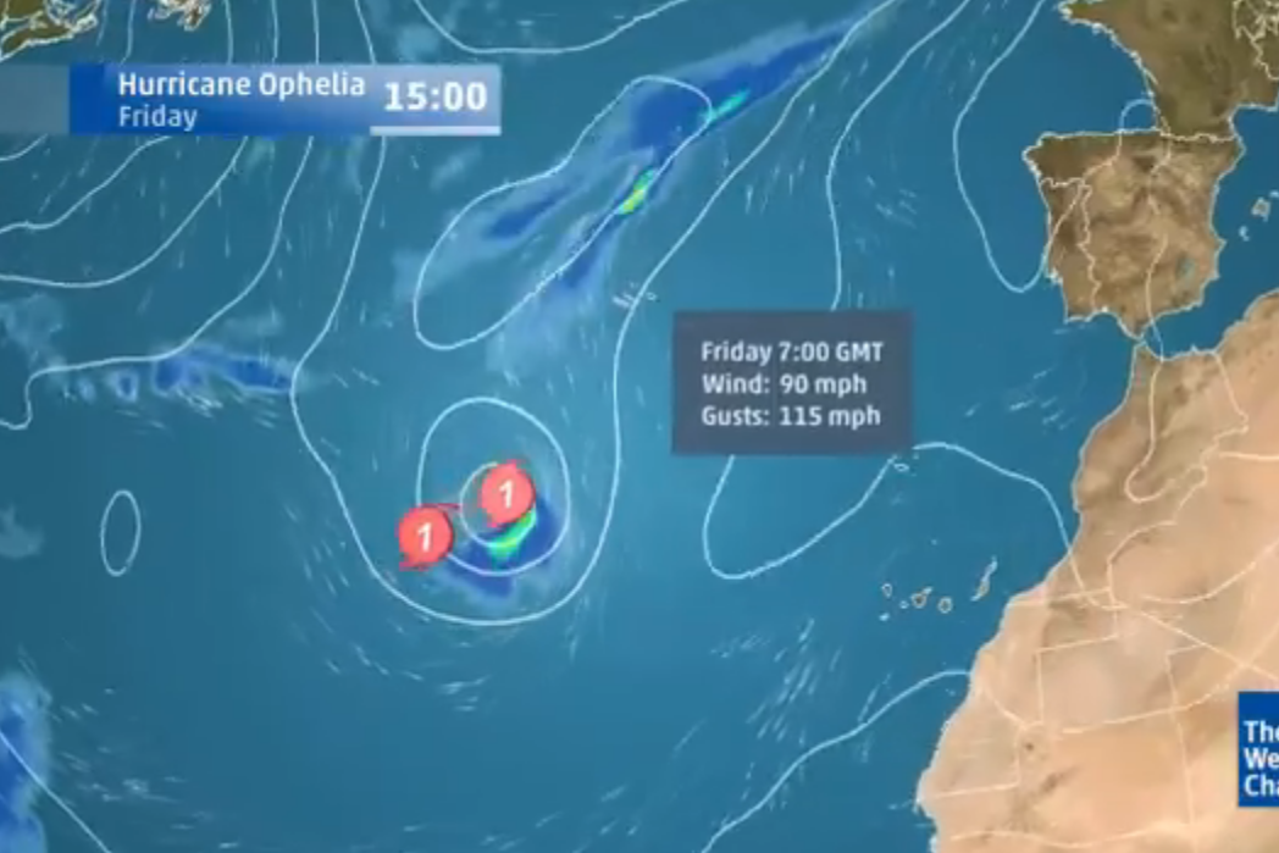 Uragan Ophelia