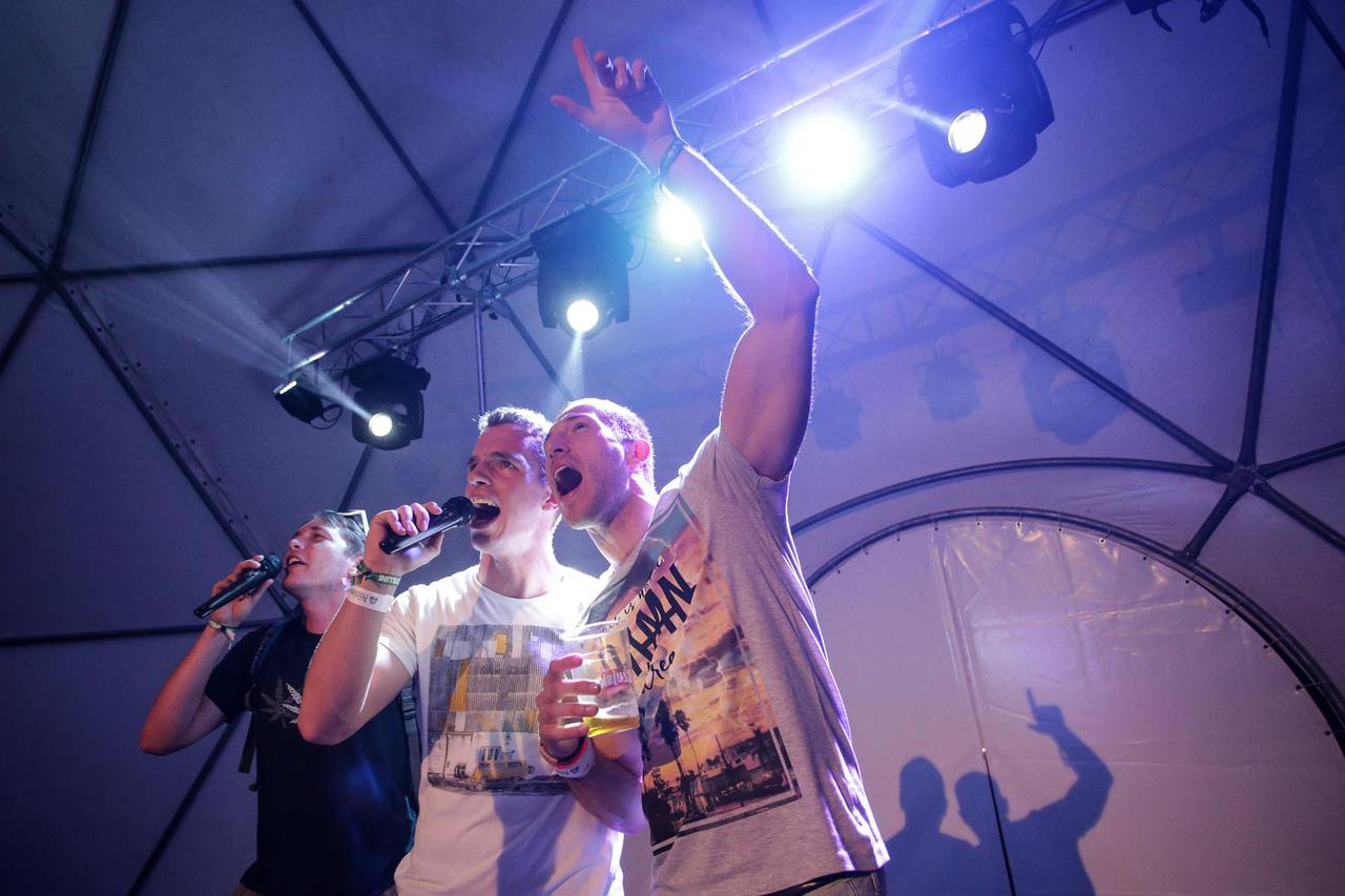 Zagreb: Posjetitelji 11. INmusic festivala okušali se u karaokama