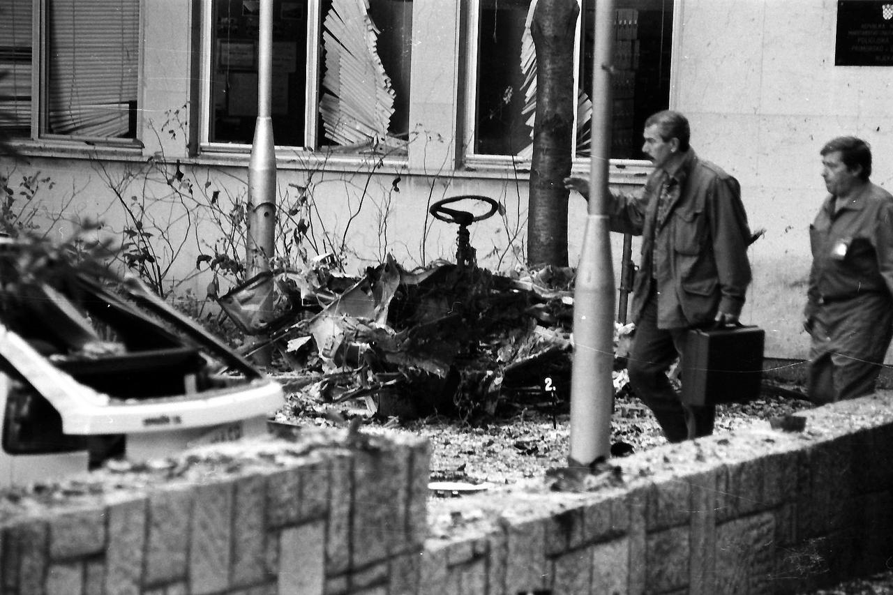 Rijeka: Eksplozija bombe pred zgradom MUP-a 20. listopada 1995. godine