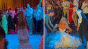 Bride's headstand performance and "upside down" shorts steal the show at Zagreb wedding