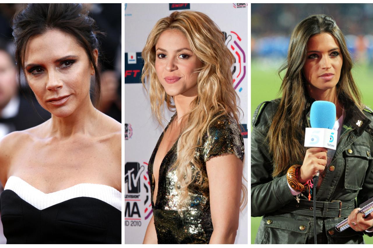 Victoria Beckham, Shakira i Sara Carbonero