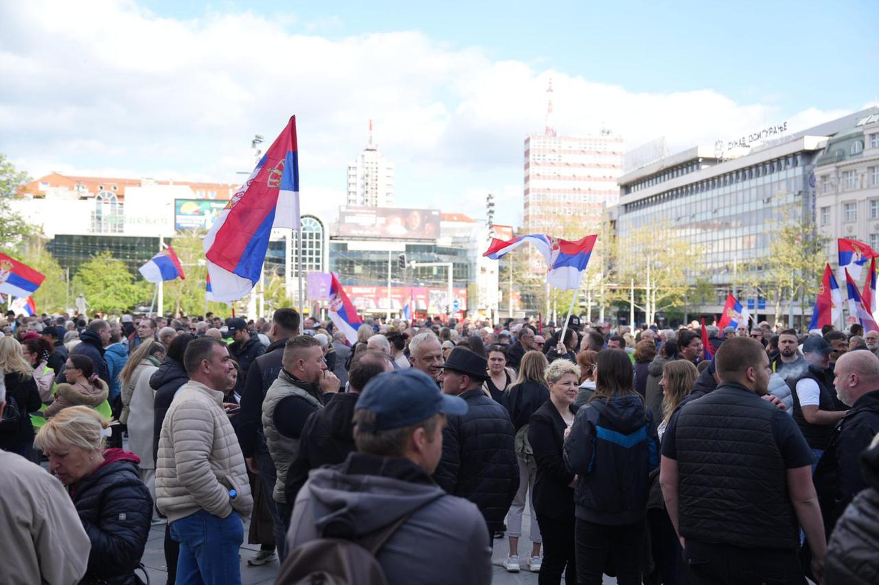 Beograd: Drugi dan trodnevnog skupa Pokreta za narod i državu "Ne damo Srbiju!"