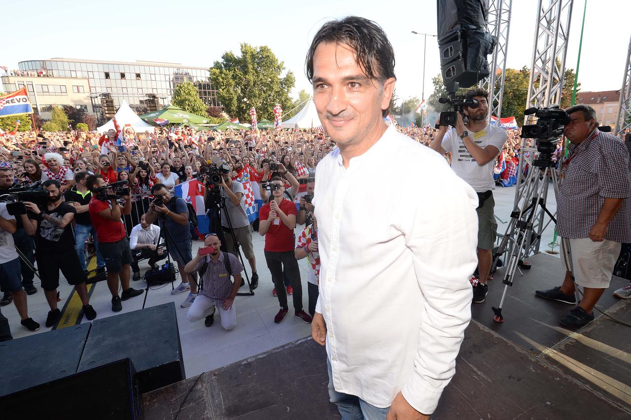 Doček Zlatka Dalića u Varaždinu