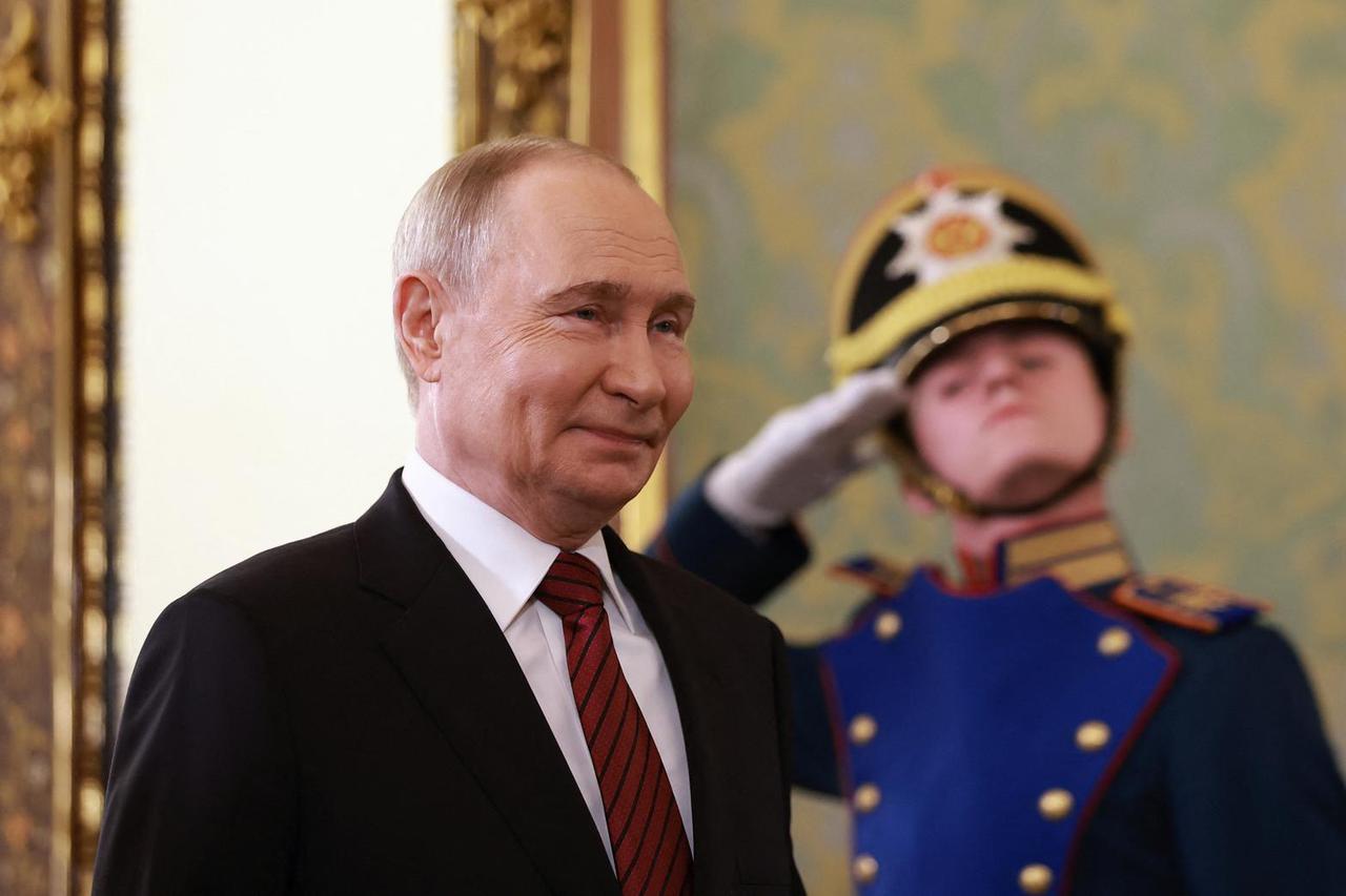 Russia's President Vladimir Putin meets with Vietnam's Communist Party General Secretary To Lam in Moscow