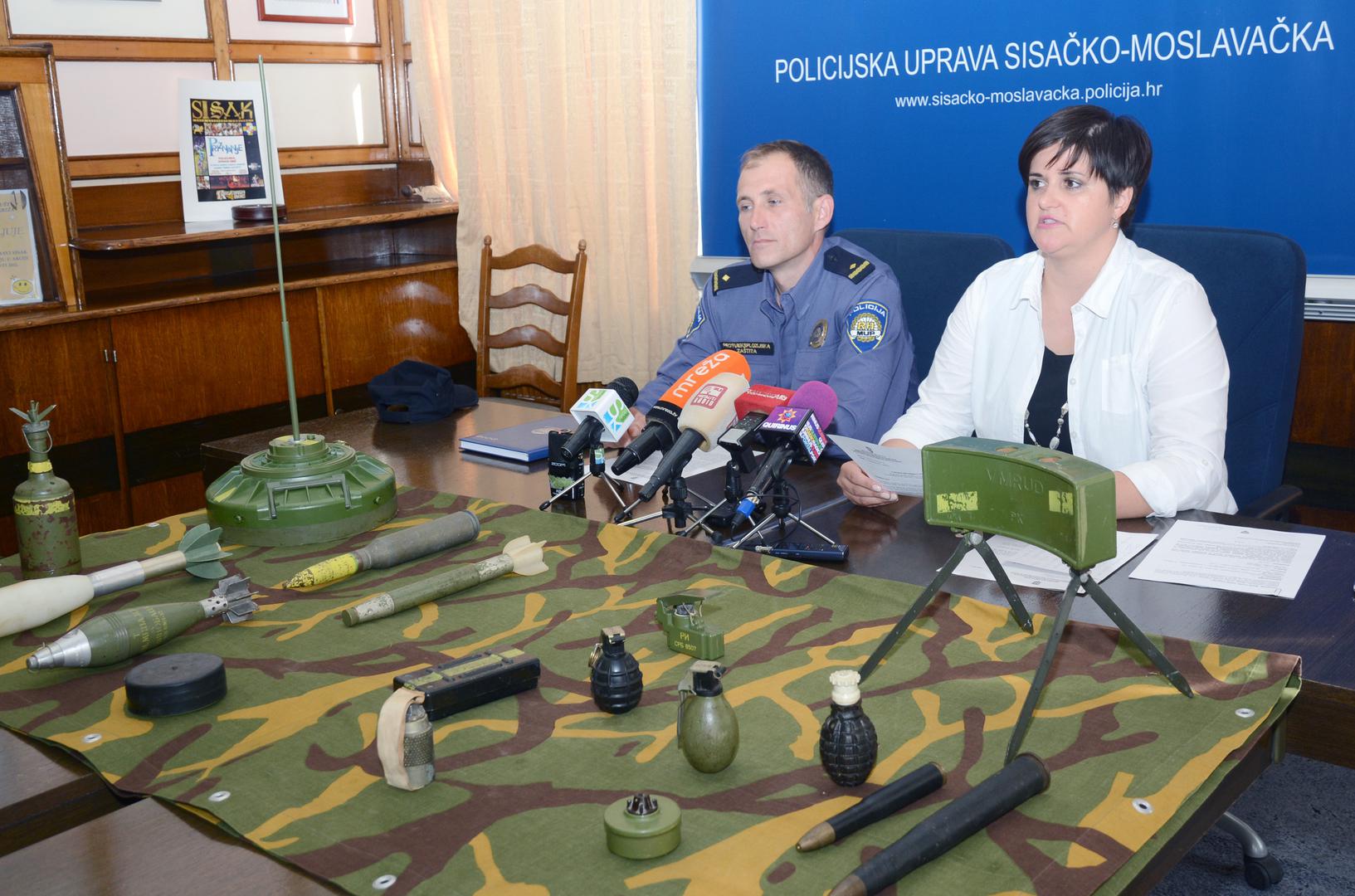 Na ratnom i nekad okupiranom području Sisačko-moslavačke županije odbačena i zaostala neeksplodirana ubojita sredstva još su uvijek veliki problem i opasnost