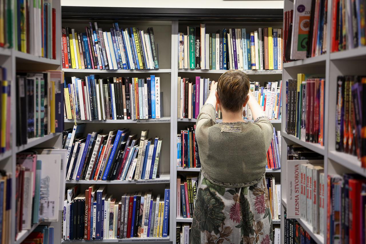 Zagreb: Ilustracija o otpisu knjiga iz gradskih knjiznica