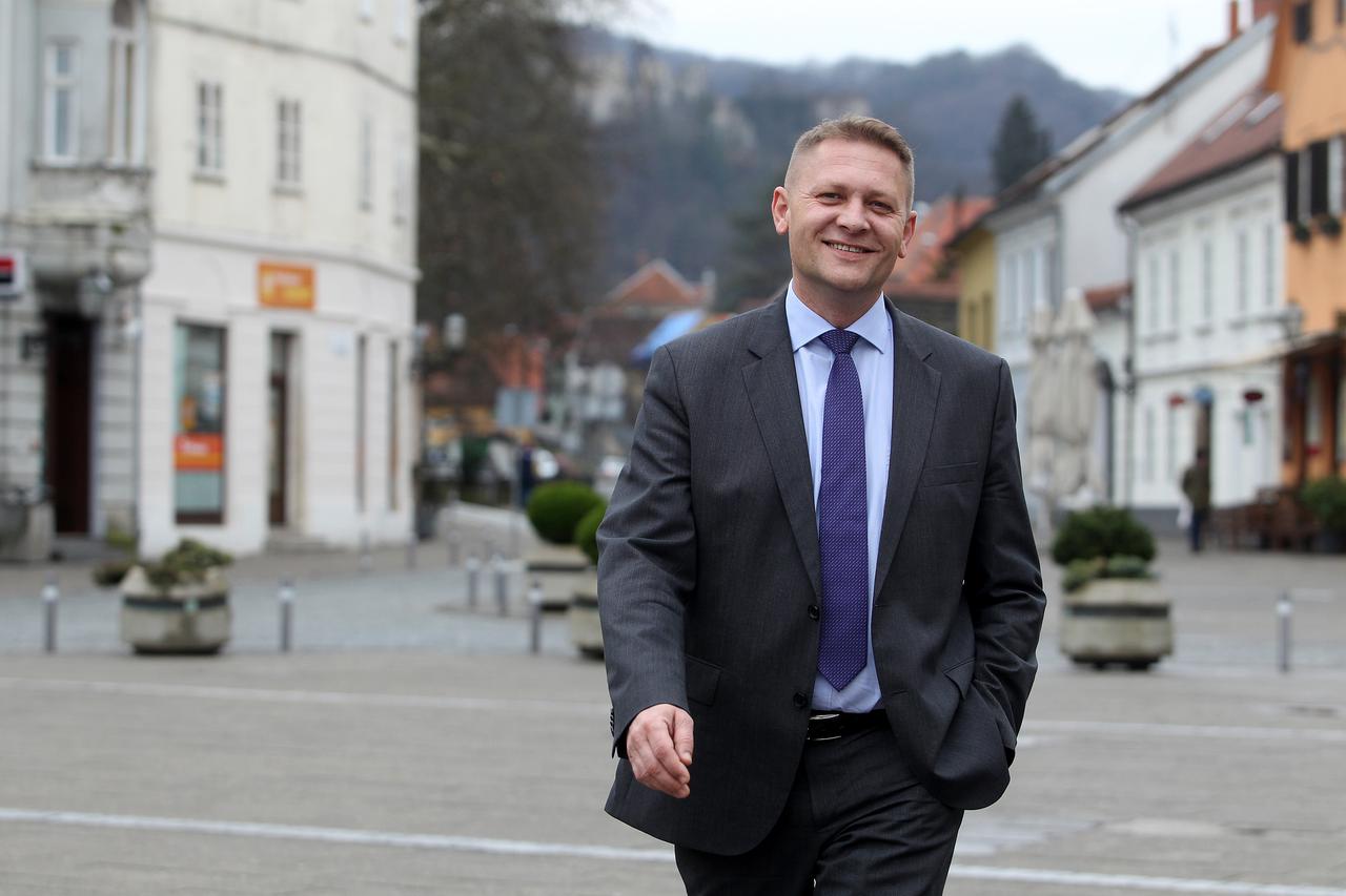 16.02.2016., Samobor- Kreso Beljak, gradonacelnik Samobora i kandidat za novog predsjednika HSS-a.