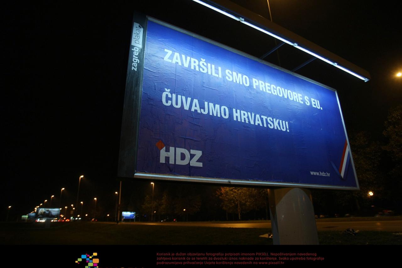 plakat, hdz