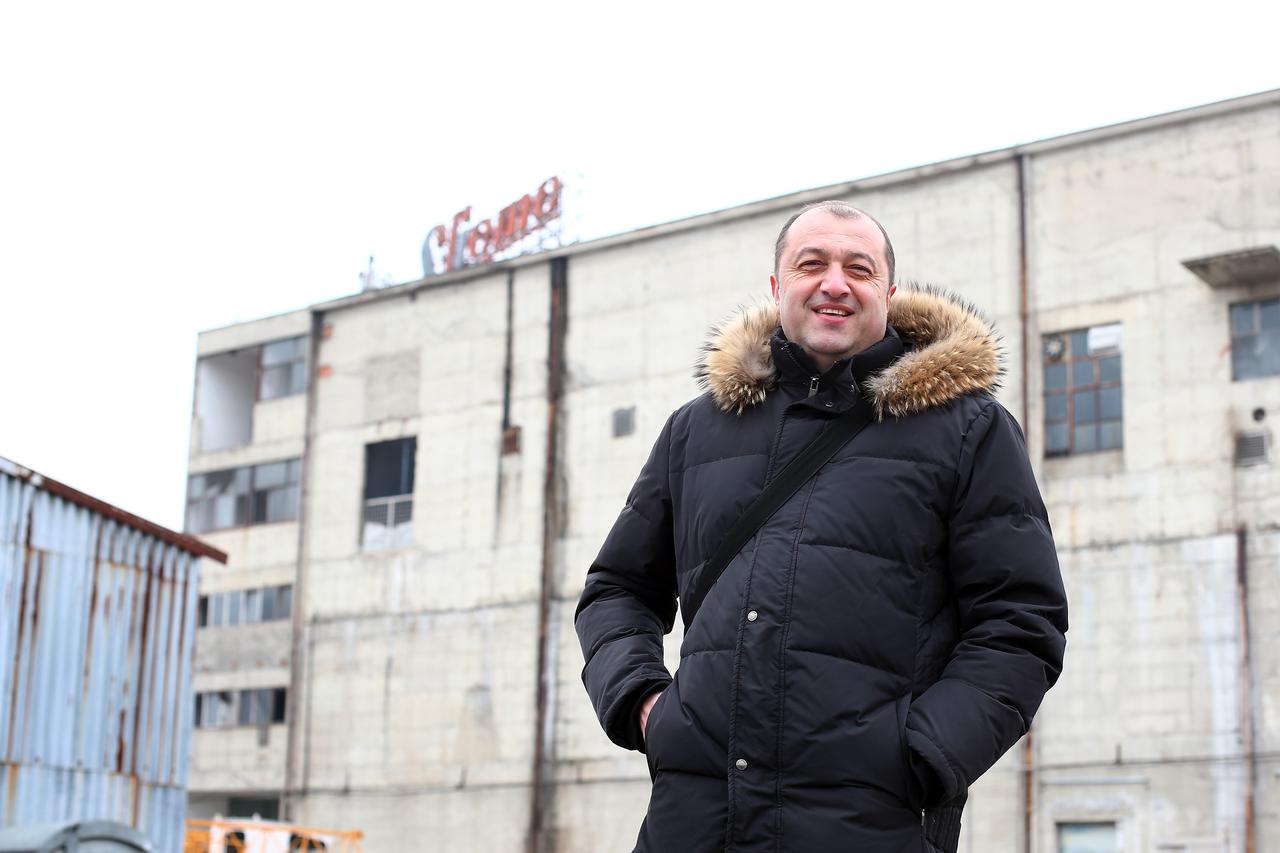10.02.2017., Zagreb - Bivsa tvornica Sljeme preuredit ce se i dobiti drugu namjenu. Predsjednik gradske cetvrti Sesvete Drazen Markota.  Photo: Slavko Midzor/PIXSELL