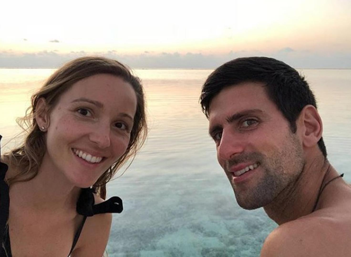 Novak u Hrvatskoj ljetuje sa suprugom Jelenom