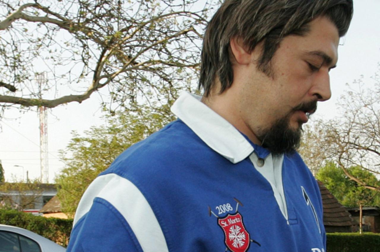 '28.04.2010., Remetinec 1, Zagreb - zatvor u Remetincu. Izlazak iz zatvora -  Josip Protega,  Photo: Sanjin Strukic/PIXSELL'