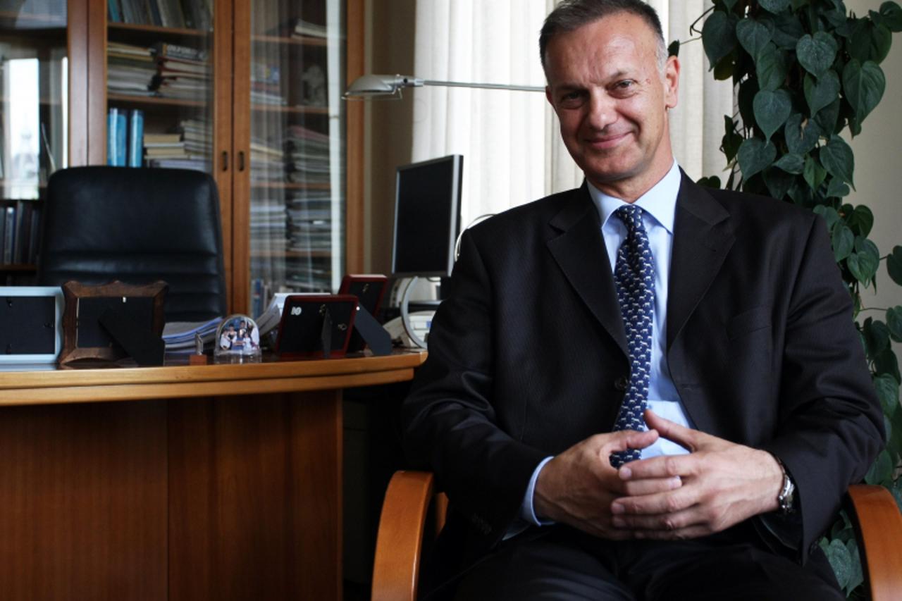 'FORUM  04.04.2012., Zagreb - Antun Kovacev, predsjednik Uprave HBOR-a.  Photo: Marko Prpic/PIXSELL'