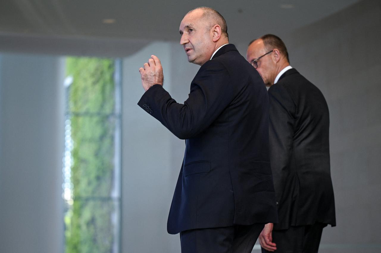 German Chancellor Merz receives Bulgarian Prime Minister Radev in Berlin