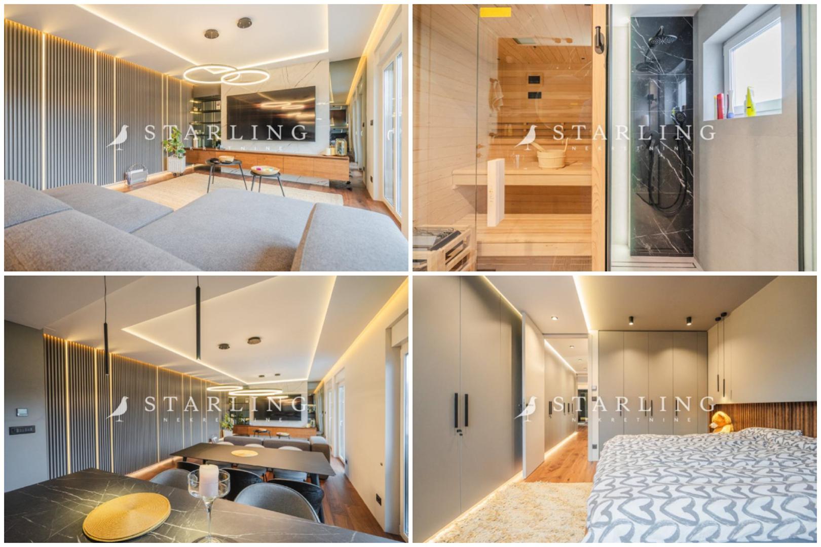 Iznajmljuje se luksuzan trosoban stan površine 100 kvadrata u Zagrebu na Pantovčaku