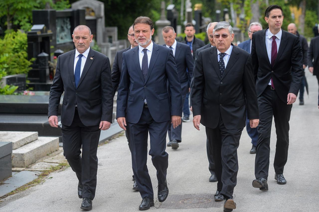 Na Mirogoju održana komemoracija za bleiburške žrtve