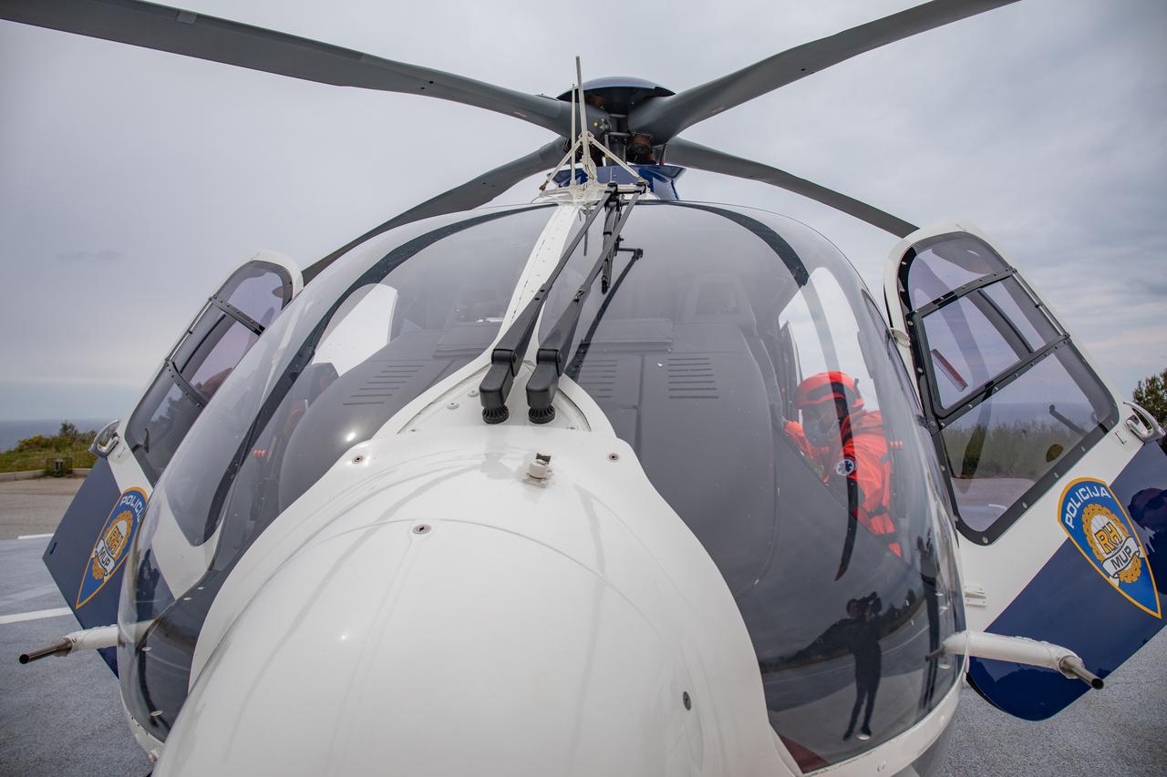 Pokazna vježba povodom početka rada cjelogodišnje Hitne helikopterske medicinske službe
