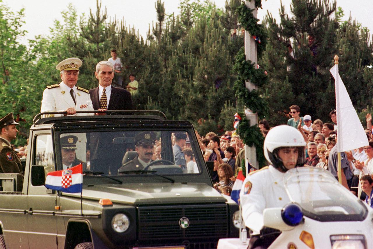 Franjo Tuđman i Gojko Šušak