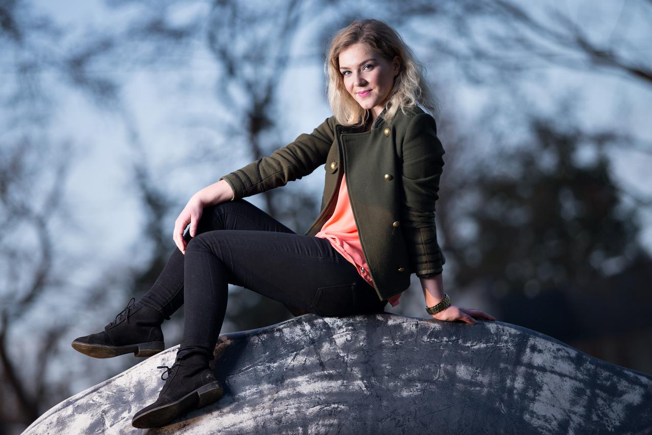 24.03.2015., Zagreb -  Kandidatkinja u showu X Factor, Jelena Znidaric.  Photo: Davor Puklavec/PIXSELL