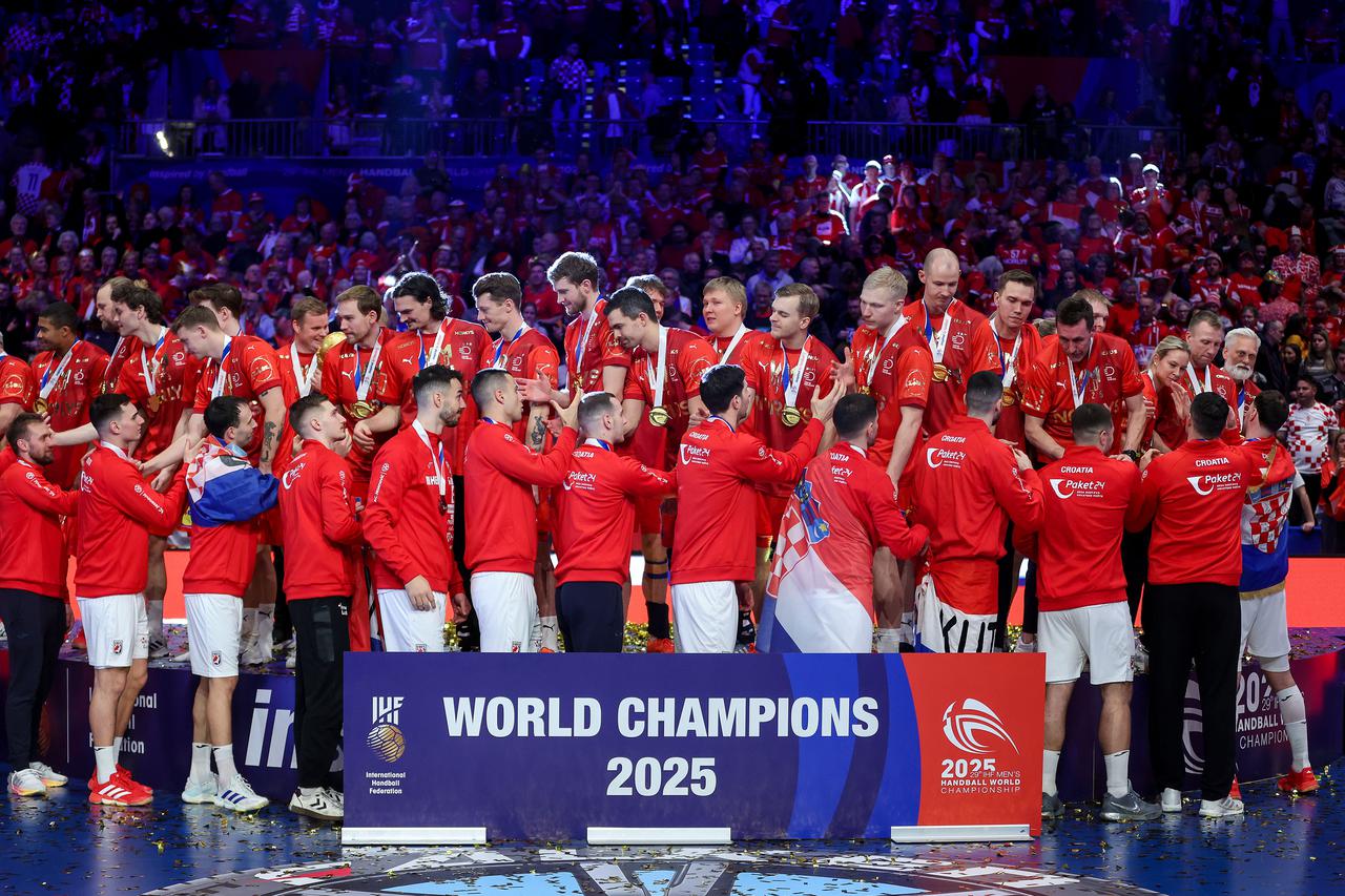 Dodjela medalja Hrvatskoj rukometnoj reprezentaciji 