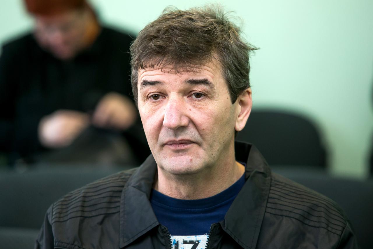 03.02.2015., Osijek - Na Zupanijskom sudu pocelo sudjenje Miloradu Momicu za ratni zlocin u selu Berku 1991.  Photo: Davor Javorovic/PIXSELL