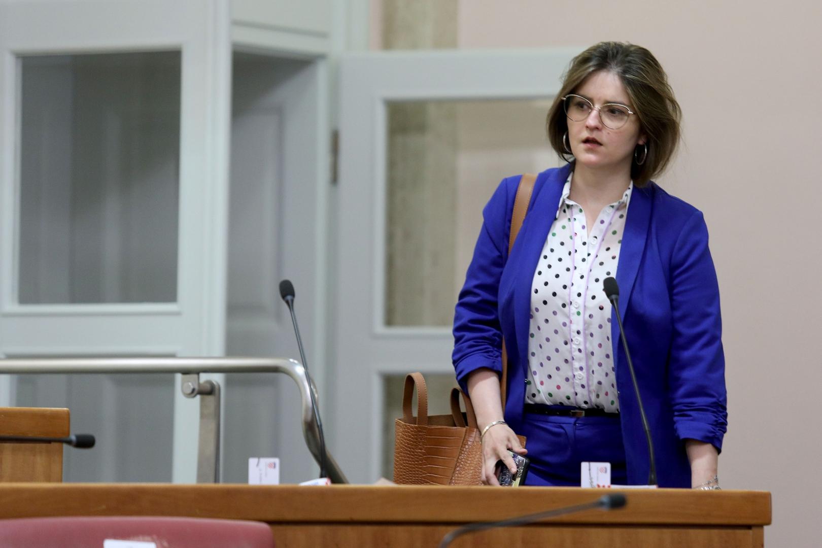 08.05.2020., Zagreb - Sabor je 16. sjednicu nastavio raspravom o izvjescu o radu pucke pravobraniteljice. Marija PuhPhoto: Patrik Macek/PIXSELL