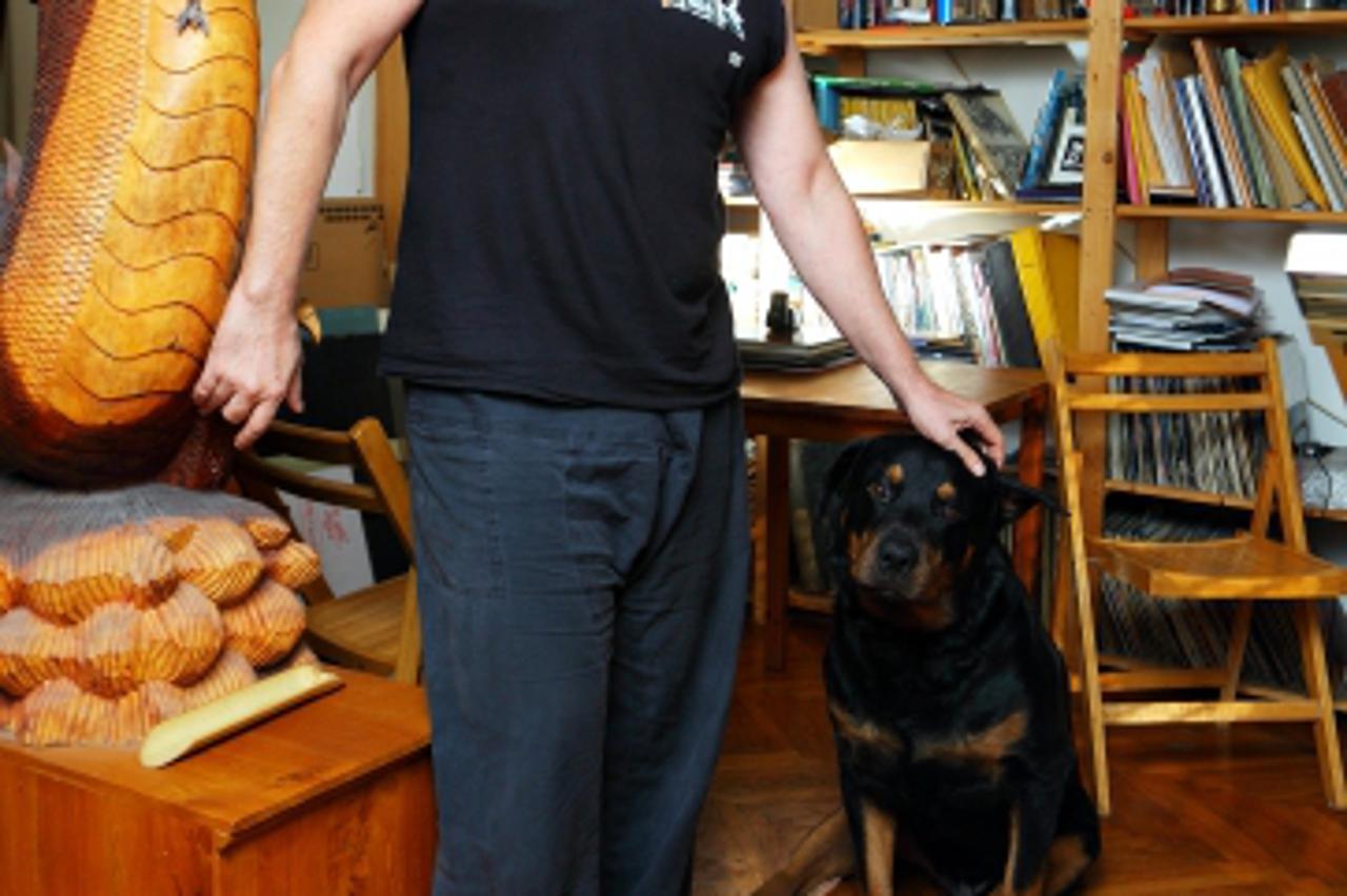 'SPECIJAL OBZOR 13.08.2013., Zagreb - Igor Kordej, ilustrator i crtac stripova.  Photo: Tomislav Miletic/PIXSELL'