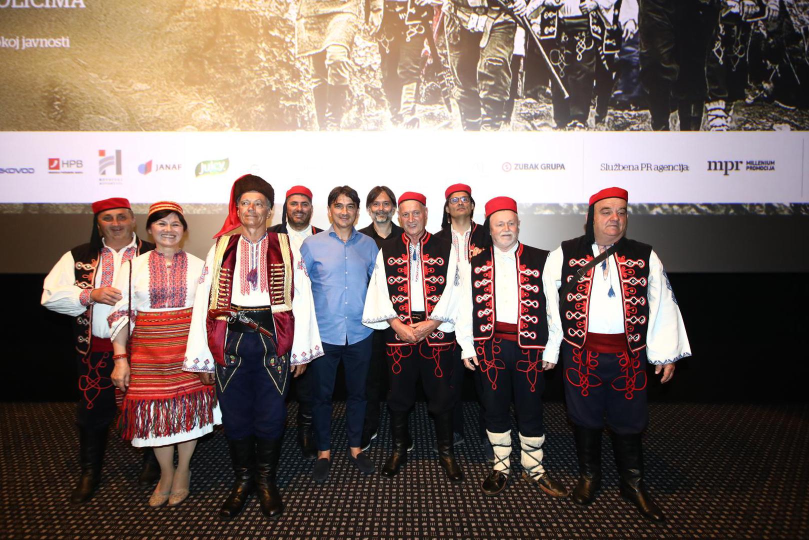 14.06.2022.Zagreb- Premijera dokumentarno igranog filma Vecernjeg lista  "Zumberacki uskoci" u Branimir Mingele Mallu.Zlatko Dalic Photo: Boris Scitar/Vecernji list/PIXSELL
