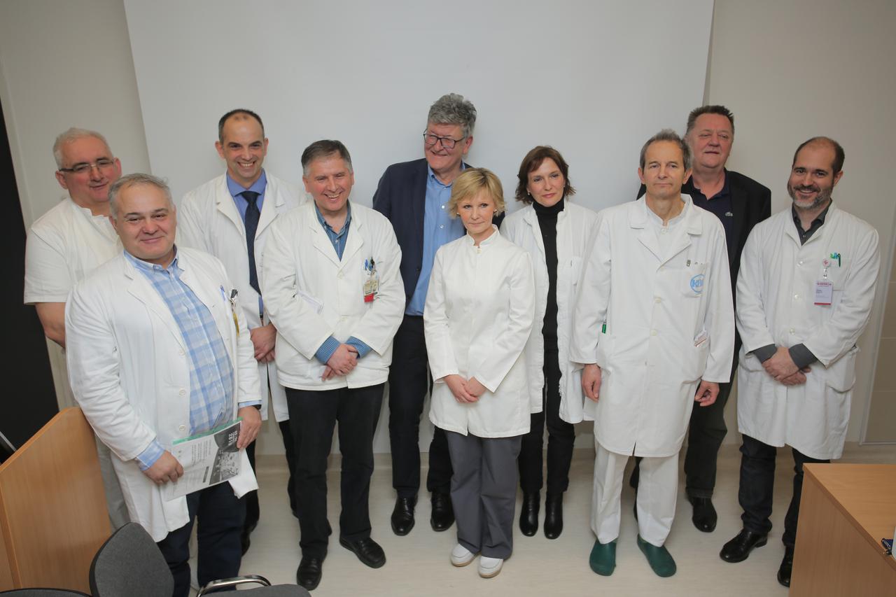 Konferencija za medije u KBC Zagreb o uspješnom razdvajanju sijamskih blizanki