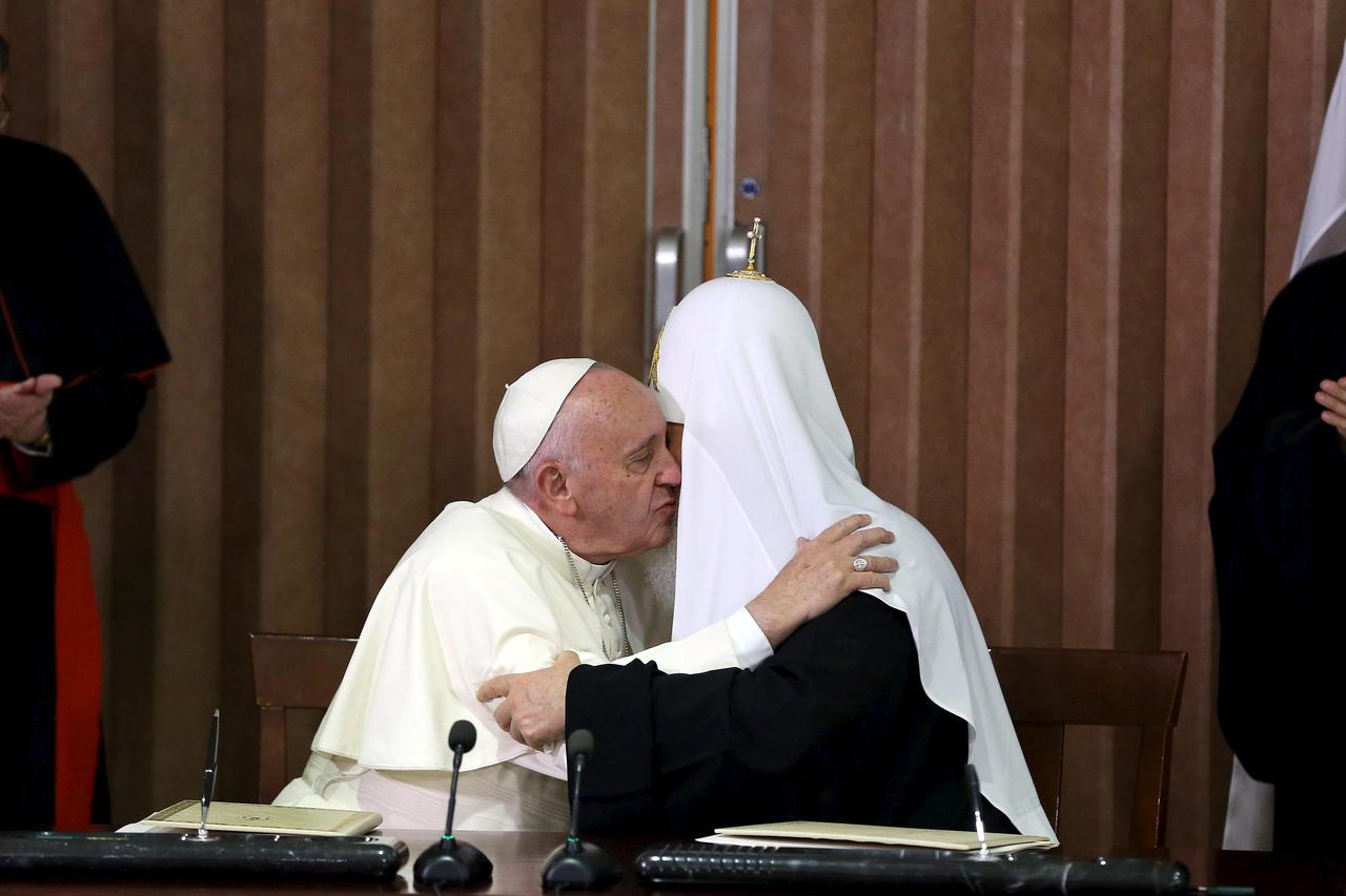 papa Franjo Patrijarh Kiril