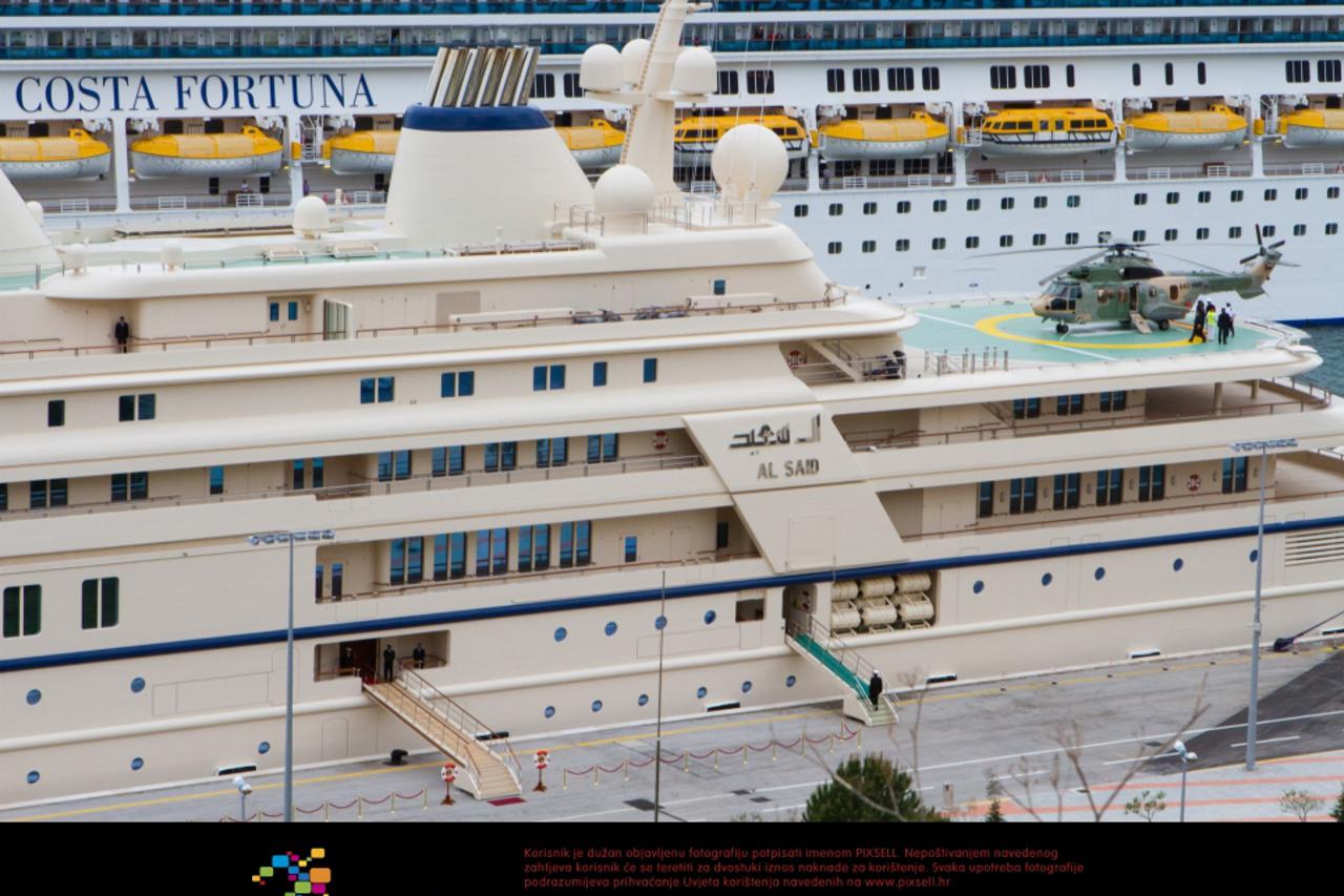 omanski sultan Qaboos bin Said Al Said,dubrovnik,jahta,kruzer (1)