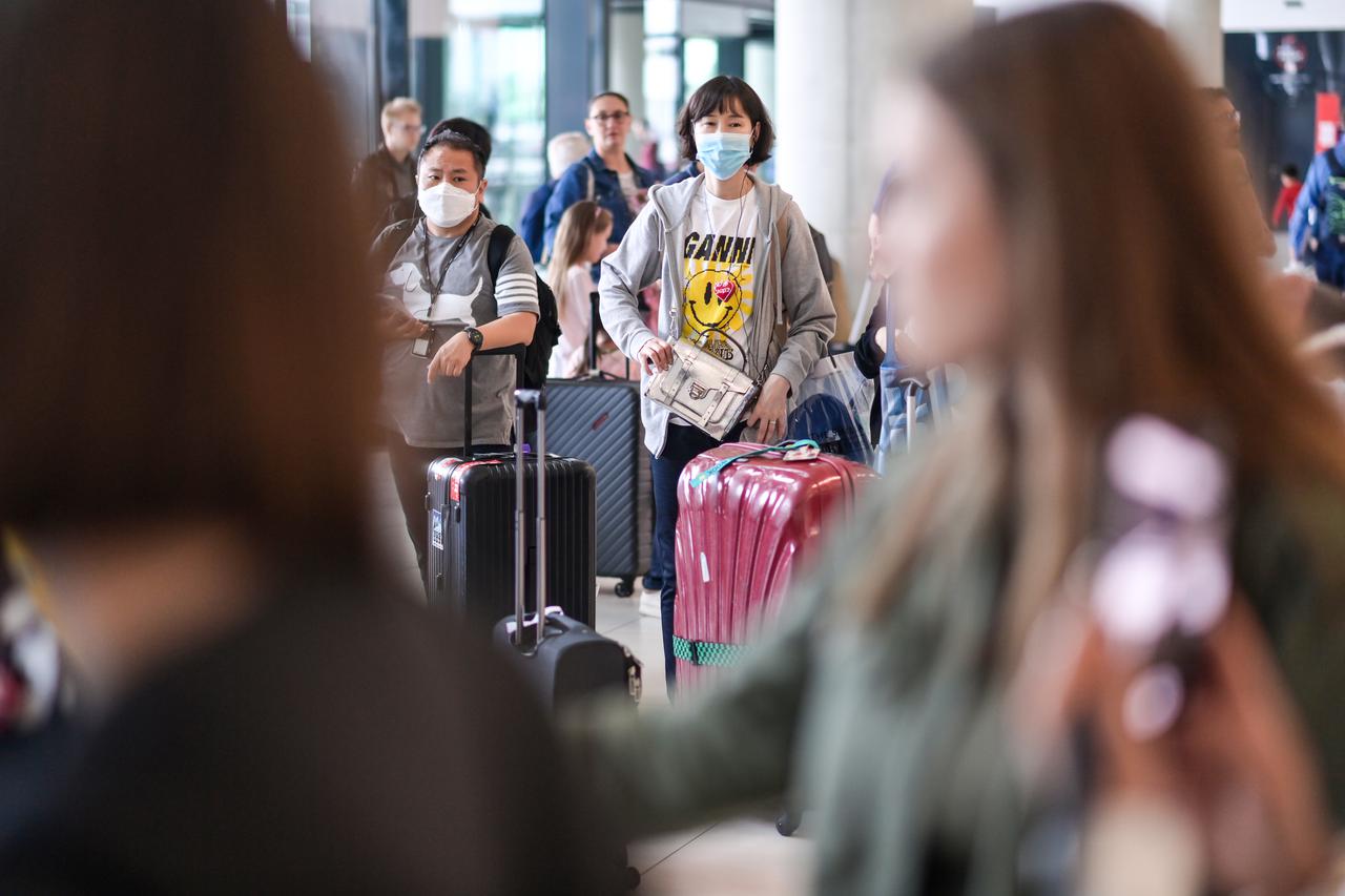 Zagreb: Dolazak prve grupe gostiju iz Južne Koreje nakon dvogodišnjeg razdoblja pandemije