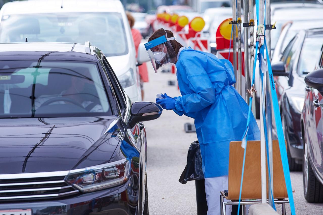 AUSTRIA-VIENNA-COVID-19-CROATIA-TRAVELERS-TESTING