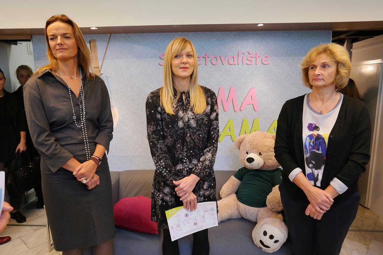 14.10.2015., Zagreb - U Zvonimirovoj 21 Otvoreno je avjetovaliste Mama je mama. Silvija Stanic, Nives Sikanic - Dugic.  Photo: Tomislav Miletic/PIXSELL
