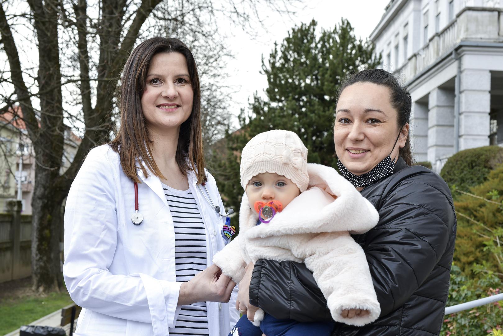 19.03.2021., Zagreb- Rodilje i bebe koje su za vrijeme zagrebackog potresa bile u Petrovoj bolnici.
Photo: Sandra Simunovic/PIXSELL