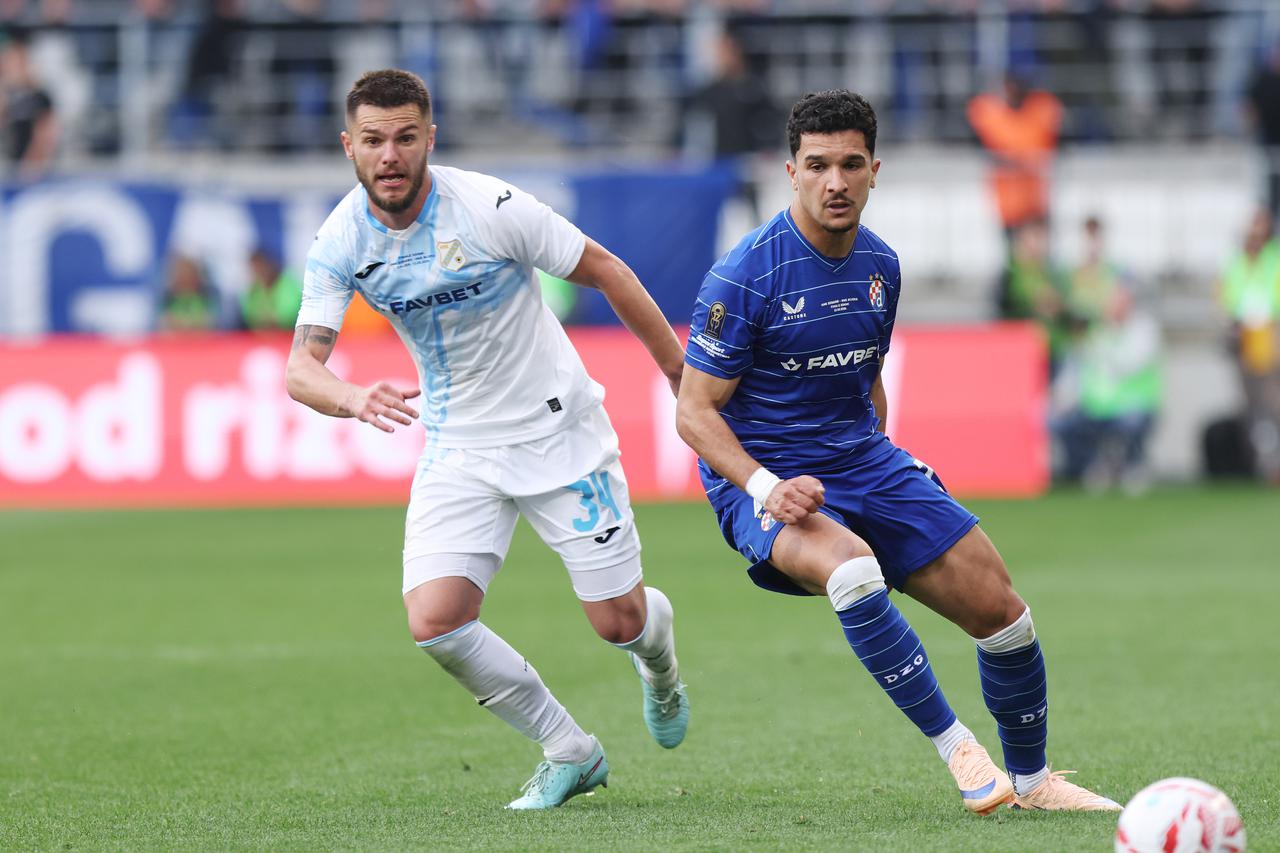 Dinamo i Rijeka u finalu Hrvatskog nogometnog kupa