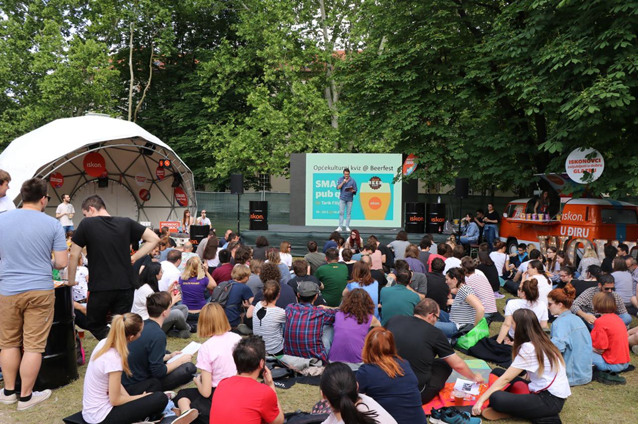 Rekordnih 79 timova na kvizu općeg znanja na otvorenom u sklopu Zagreb Beer Festa