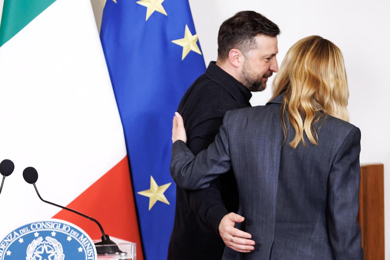 ITA, Präsident Selenskyj besucht Rom
