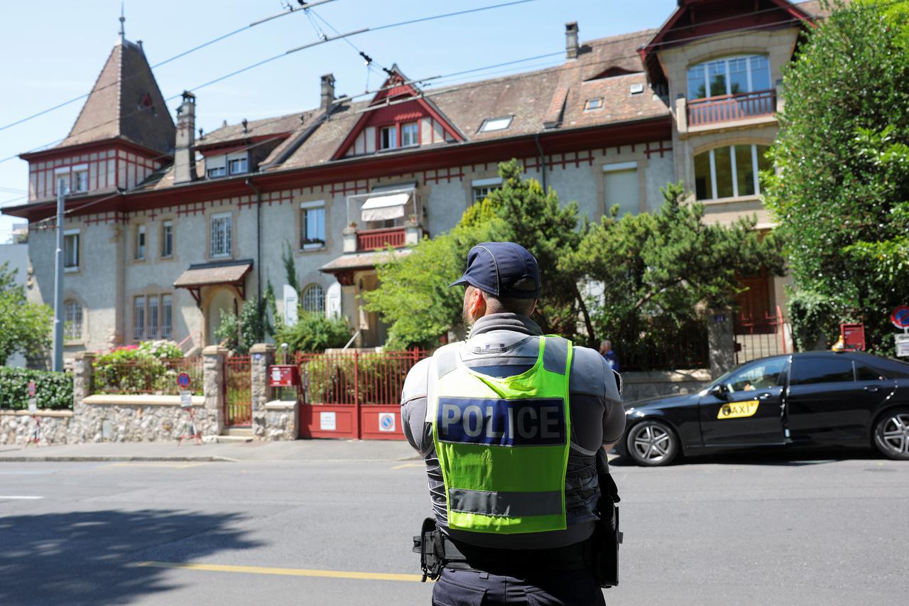 Britain, France and Germany FM meet with EU High Representative for Foreign Affairs and Security Policy Kallas in Geneva