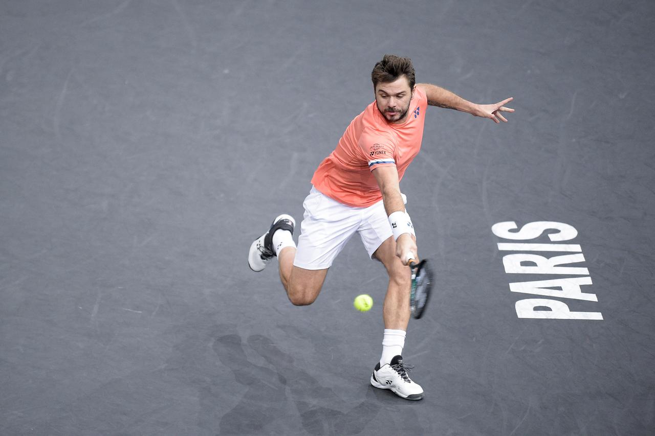 Tournoi de tennis Rolex Paris Masters à l'AccorHotels Arena à Paris